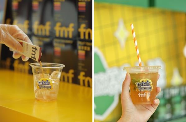 fnf深圳快閃店盛大開幕 | 開啟「健康科學(xué)新茶飲」沉浸體驗