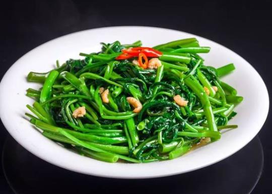空心菜湯是黑色的有害嗎?空心菜莖基部腫大是咋回事?