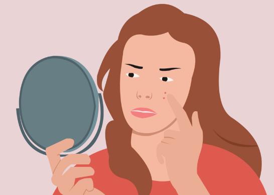 鼻子上長膿包型痘痘可以擠嗎?兩眉中間長痘怎么調(diào)理?