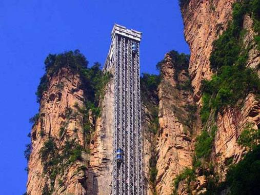 世界最高的觀光電梯在哪里?多高?百龍觀光電梯的簡介