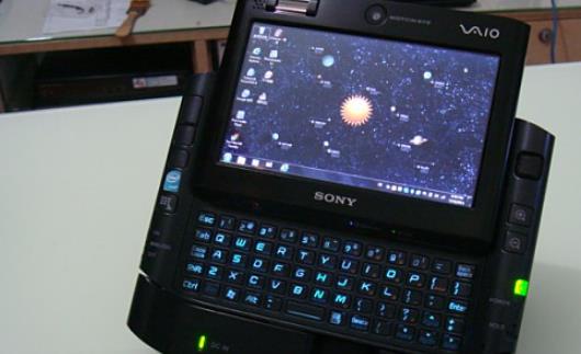 最小的筆記本電腦 索尼VGN-UX58比手機(jī)還小4.5寸