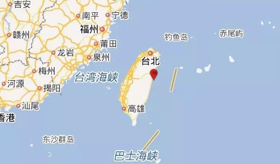 中國(guó)最大的海峽 臺(tái)灣海峽總面積約8萬平方千米