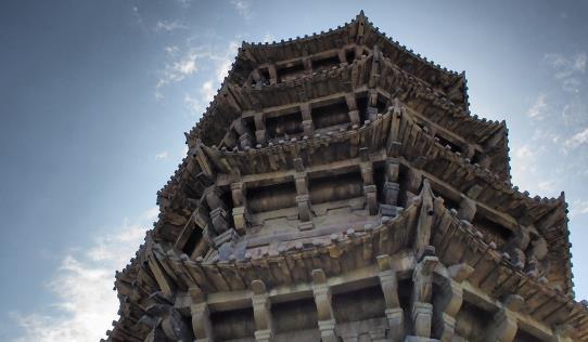 世界最大的仿木結(jié)構(gòu)石塔 開元寺占地面積78000平方米