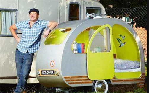 世界上最小的篷車 QTvan長(zhǎng)2.39米 高1.53米