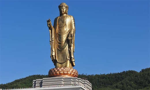 中國最高的佛像 河南中原大佛總高208米