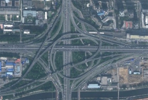 中國最復(fù)雜的立交橋 北京西直門立交橋是北京最堵車的地方之一