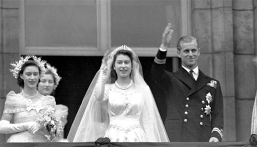 英歷史上最長(zhǎng)王室婚姻 伊麗莎白二世結(jié)婚70多年