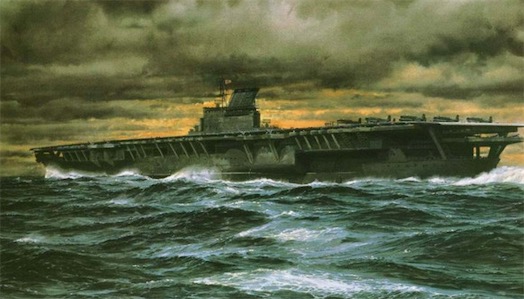 世界上壽命最短的大型航空母艦 信濃號航母僅服役17小時