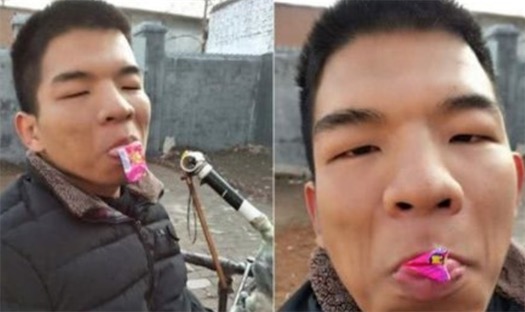 世界上最靈活的舌頭 山東一男子可以用舌頭疊千紙鶴