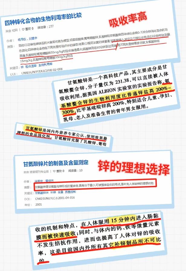 凱蒂凡甘氨酸鋅----補(bǔ)鋅“新知識(shí)”