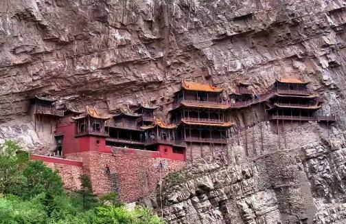 地球上十大最岌岌可危的建筑排行榜,山西恒山的懸空寺位列第一
