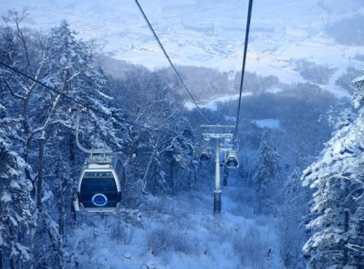 中國十大滑雪勝地排名,哈爾濱亞布力國際滑雪場的高山斜坡是亞洲最長