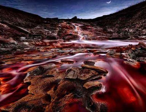 世界十大奇特的自然景觀,五色河很夢(mèng)幻,七色土由火山噴發(fā)