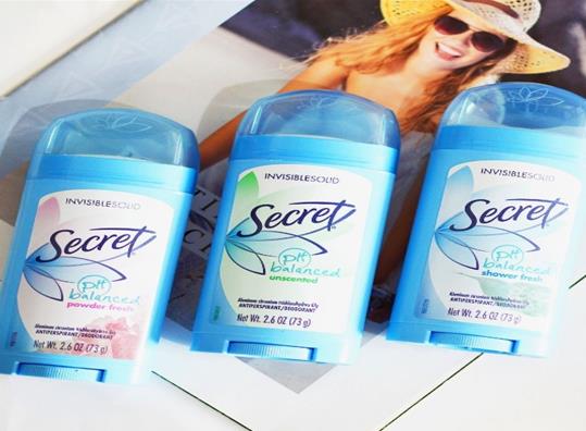 十大狐臭止汗露品牌排名,Secret止汗露、舒耐止汗露溫和親膚