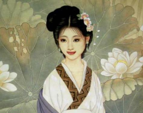 古代四大美女復(fù)原圖排行 水中的魚兒看到西施的美貌驚艷得忘記游水