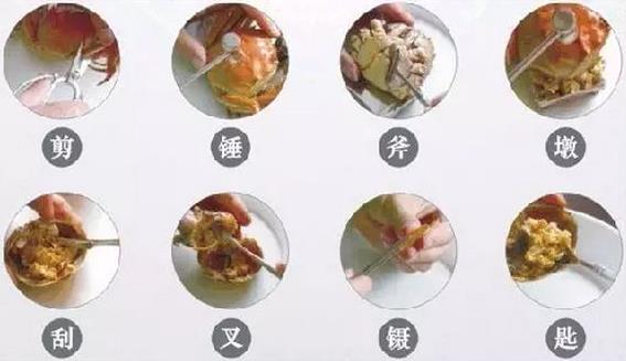 吃螃蟹的工具:用什么工具能輕松吃大閘蟹又不浪費
