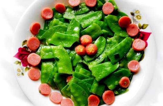 圓椒炒火腿腸