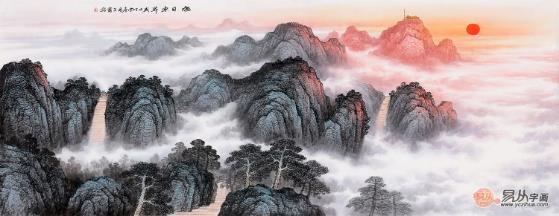 辦公室掛畫為什么要掛山水畫?都來看看吧