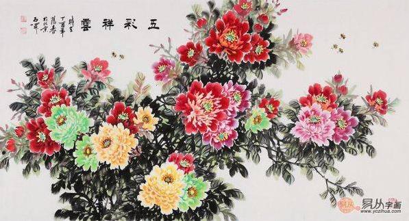 客廳里掛花鳥畫選什么題材好,這四類最適宜了