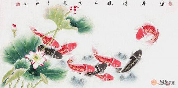 客廳里掛花鳥畫選什么題材好,這四類最適宜了