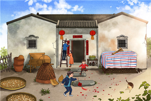 2021年三十不能貼春聯(lián)-攝圖網(wǎng)