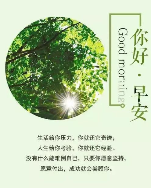 2020正能量勵志早安語錄,帶圖片早安正能量的好句子