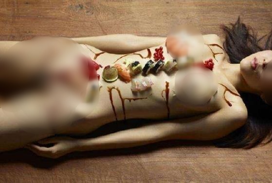 什么是女體宴?吃女體宴多少錢?日本女體宴圖片 處女肉體人體盛宴
