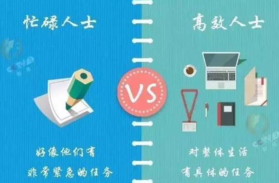 13張圖告訴你瞎忙族和高效人士的區(qū)別