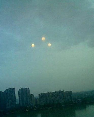 江蘇上海天空3個(gè)太陽,南京晴天倒掛微笑彩虹,專家稱不是末日是幻日