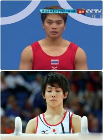 泰國(guó)女子舉重選手西里卡烏vs日本男子體操選手加藤凌平，你能分清性別嗎？