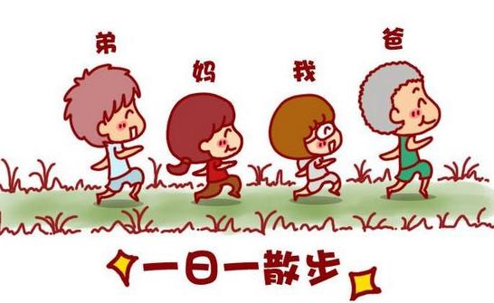 飯后百步走