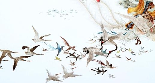 百鳥(niǎo)朝鳳的故事