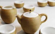 四川特有的傳統(tǒng)手工藝，竹絲扣瓷