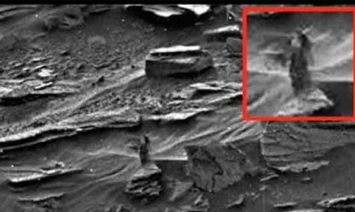 NASA火星照片現(xiàn)長發(fā)露胸女外星人？