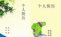 ?求職簡歷通常用哪些類型？