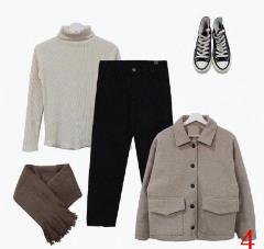 隨性慵懶的文藝復(fù)古風(fēng)搭配 女性冬季時髦穿搭首選