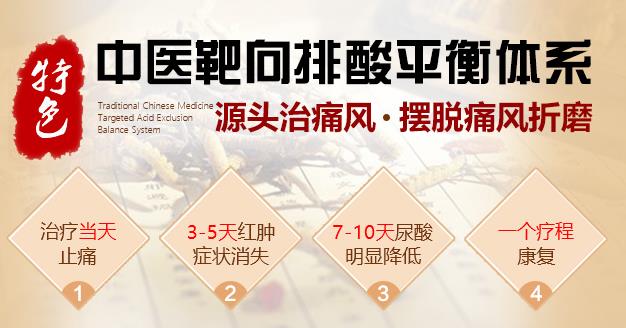 特色中醫(yī)靶向排酸平衡體系治療痛風(fēng)收費(fèi)怎么樣 收費(fèi)合理，治療佳