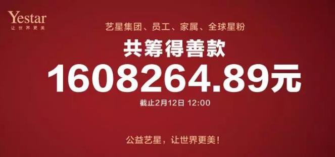 杭州藝星整形醫(yī)院報道：藝星集團19城聯(lián)動，23家機構近4000人捐款160萬支援武漢戰(zhàn)疫