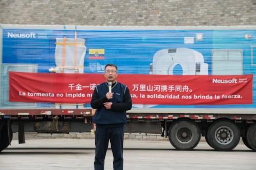 馳援全球四大洲，東軟醫(yī)療4臺(tái)方艙CT再出海